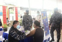 TNI AL Gelar Serbuan Massal Vaksinasi Covid-19 di Dermaga Marina Ancol dan Siap Sukseskan Program Satu Juta Vaksin