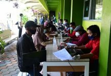Serbuan Vaksinasi Covid-19 TNI Angkatan Laut di SMAN 40 Pademangan Sukses Digelar, Peserta Lampaui Target