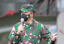 KSAU Ganti Danlanud serta Dansatpom Lanud JA Dimara Merauke