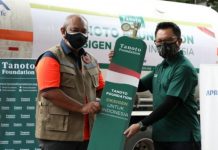 Pemerintah Terima Bantuan 500 Ton Oksigen Cair dari Tanoto Foundation