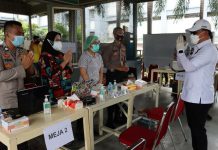 Kanwil Kemenkumham DKI Jakarta Gelar ‘Vaksinasi Tuntas’ Bareng Pemprov dan TNI-Polri