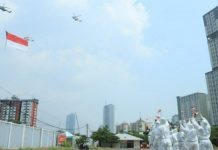 HUT RI Ke-76, ‘Nusantara Flight’ Sapa Warga Jakarta