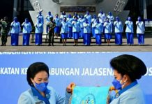 Ketum Jalasenastri Resmikan Pengurus Gabungan Istri Prajurit Pushidros TNI Angkatan Laut