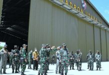KSAU Resmikan Hanggar Skadron 33 Lanud Sultan Hasanuddin