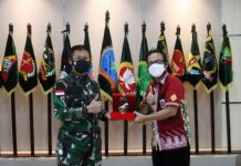 Bangun Sinergi, Pangdam XII/Tpr Terima Kunjungan Kepala OJK Kalimantan Barat