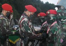 Danjen Kopassus Resmi Tutup Pendidikan Prajurit Komando Angkatan 105 di Cilacap