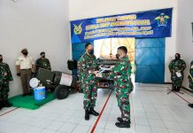 Tinjau Pazam 732, KSAU Serahkan Bantuan Mobil Operasional