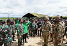 KSAD Meninjau Latma Garuda Shield Ke-15 di Amborawang