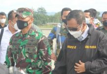 Pangdam XVII/Cenderawasih Sambut Kunker Menkopolhukam RI di Jayapura