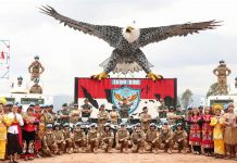 Pangdam XII/Tpr Dampingi Koorsahli KSAD Kunjungi Satgas Garuda BGC XXXIX-C Monusco