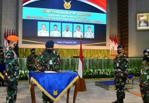 KSAU Pimpin Upacara Sertijab Sejumlah Jabatan Strategis dan Resmikan Staf Komlekau