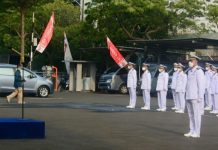 Danpushidrosal Pimpin Upacara Laporan Korps Kenaikan Pangkat Personel Pushidros TNI AL