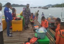 TNI Angkatan Laut Selamatkan ABK Kapal KM Murni Jaya