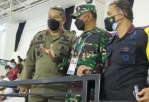 Yakinkan PON XX Papua Cluster Timika Aman, Danrem Merauke Cek Pasukan Pengamanan