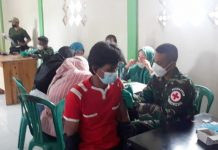 TNI AL Berhasil Vaksin 939 Penduduk dari 3 Desa di Jasinga Bogor