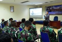 Pushidros TNI AL Gelar Penataran Kemampuan Potensi Maritim Bagi Prajurit