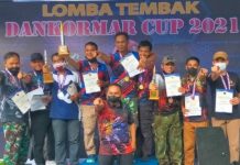 Kopassus Juara Lomba Menembak Dankormar Cup 2021