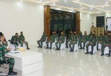 Arahan Danpushidrosal kepada Perwira Lulusan Diktupa dan Diktupakat TA. 2021
