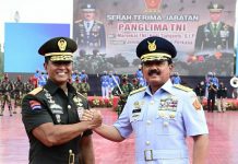 Jenderal Andika Perkasa Resmi Jabat Panglima TNI