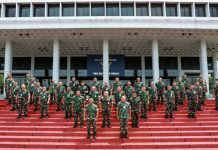 Panglima TNI Jenderal TNI Andika Perkasa Lakukan Kunjungan ke Mabesau