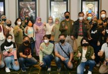 Ajak Nobar Film Kadet 1947, Kadispenau Bangkitkan Patriotisme Personel Dispenau