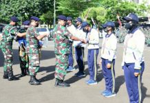 Danpushidrosal Beri Penghargaan Para Atlet Pushidrosal Berprestasi di Ajang KSAL Cup 2021