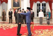 Jenderal Andika Perkasa Dilantik sebagai Panglima TNI