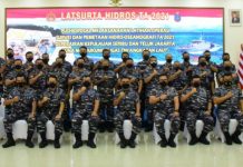 Komandan Pushidros TNI AL Tutup Latsurta Hidros 2021