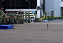 Danpushidrosal Pimpin Apel Khusus Jajaran Pushidrosal di Awal Tahun 2022
