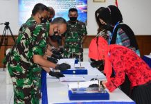 Pushidrosal Laksanakan Penandatanganan Kontrak Pengadaan Bersama Barang dan Jasa TA 2022
