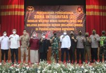 Pusdiklatpassus Kopassus Canangkan Zona Integritas