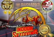 HUT ke 70 Kopassus Gelar Lomba ‘Indoor Sky Diving’ Tingkat Nasional 19-21 Mei 2022, Total Hadiah Rp 100 Juta
