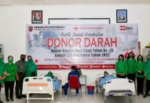 Aksi Donor Darah Mutiara Pattimura Bukti TNI AD Hadir sebagai “Prajurit Pelindung dan Perekat Bangsa”