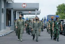 KSAU Tinjau Latihan MOT di Lanud Iswahjudi