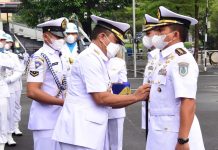 Enam Jabatan Strategis Pushidros TNI AL Diserahterimakan