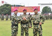 Dankormar Mayjen Widodo Dwi Purwanto Pimpin Sertijab Danlanmar Jakarta