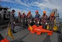 TNI AL Musnahkan Penemuan Ranjau di Perairan Selat Riau