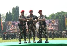 Letkol Inf Romel Jangga Wardhana Resmi Jabatan Komandan Grup 1 Kopassus