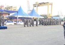 Komandan Pushidros TNI AL Lepas Manlap Latopssurta Hidros TA 2022