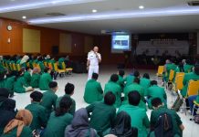 Kadispenal Beri Kuliah Umum Mahasiswa Universitas Nasional Soal Information Warfare