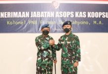Pangkoopsud I Pimpin Penerimaan Jabatan Asops Kaskoopsud I