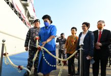 KSAL Laksamana Yudo Margono Resmikan Kapal Perang Jenis AT 7 – KRI Teluk Calang- 524