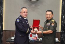 KSAD Jenderal Dudung Abdurachman Terima Kunjungan Kehormatan Kepala Staf AD Jepang