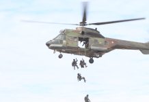 Latihan Antar Satuan Koopsud II Sikatan Daya 22 di Lumajang Jawa Timur
