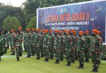 Pangkoopsud I Membuka Latihan Jalak Sakti, Hardha Marutha 1 dan Gwa Wijaya Kopasgat T.A 2022