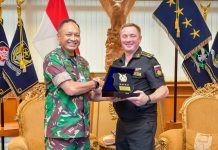KSAU Marsekal Fadjar Prasetyo Terima Kunjungan Athan Rusia