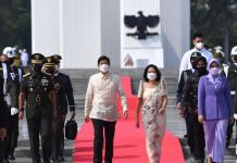 Kaskogartap I/Jakarta Dampingi Presiden Republik Filipina, Ziarah ke Taman Makam Pahlawan Nasional Kalibata