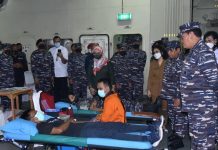 KSAL Didampingi Dankormar Tinjau Kegiatan Bhakti Kesehatan Serentak