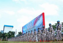 Kapolri Lepas 140 Pasukan Perdamaian Kontingen Garuda Bhayangkara Satgas FGU 4 Minusca