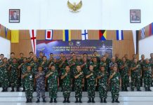 Pangkoarmada III Menerima Kunjungan Kerja Kadismatal